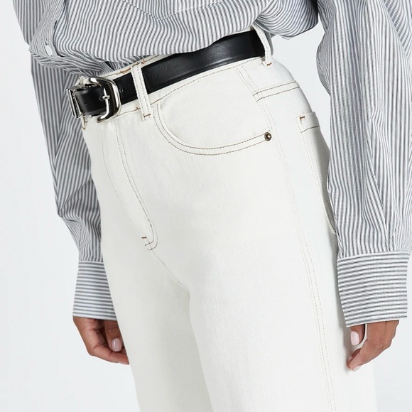 DISSH Sutton Cream Turnback Hem Jean - Picture 5 of 7